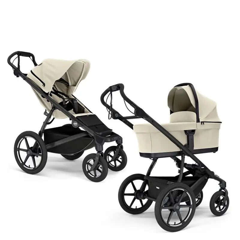 Thule Urban Glide 4 2-in-1 Stroller — Stylish Four-Wheel Stroller with Carry Cot and Seat Unit