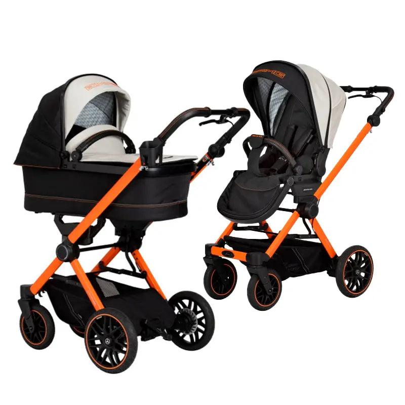 Hartan AMG GT² Mercedes-Benz Collection 2025 – 2-in-1 Luxury Stroller (Carrycot + Seat)
