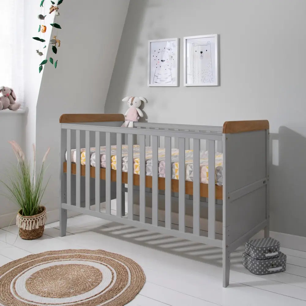 Tutti Bambini Rio Bed with Changing Table and Deluxe Eco Fibre Mattress