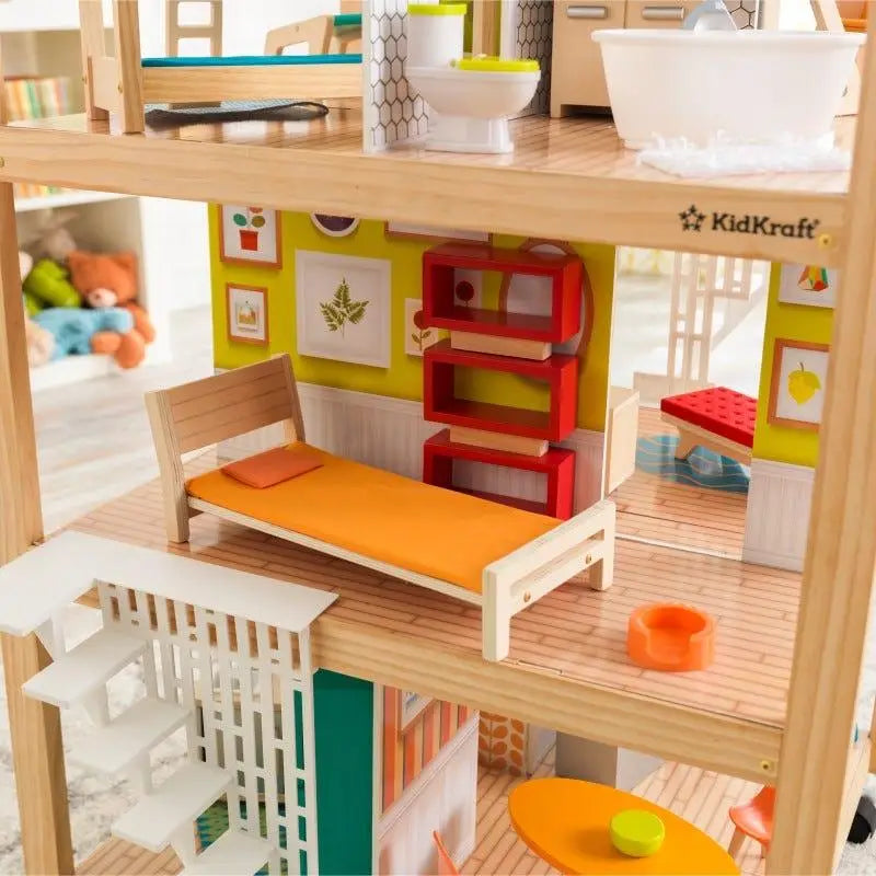 KidKraft So Stylish 3-Level Dollhouse