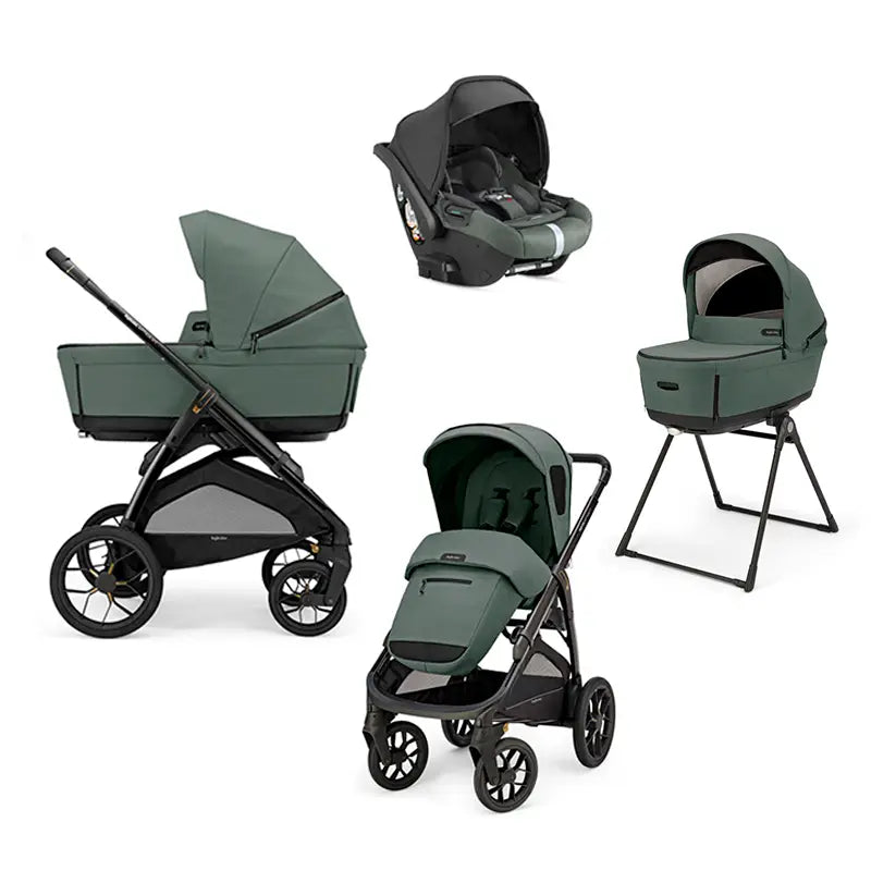 Inglesina Aptica XT System Quattro 4-in-1 with Darwin Infant Recline Car Seat