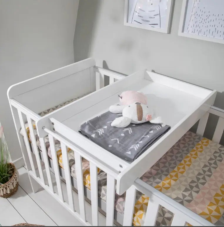 Tutti Bambini Rio Bed with Changing Table and Deluxe Eco Fibre Mattress